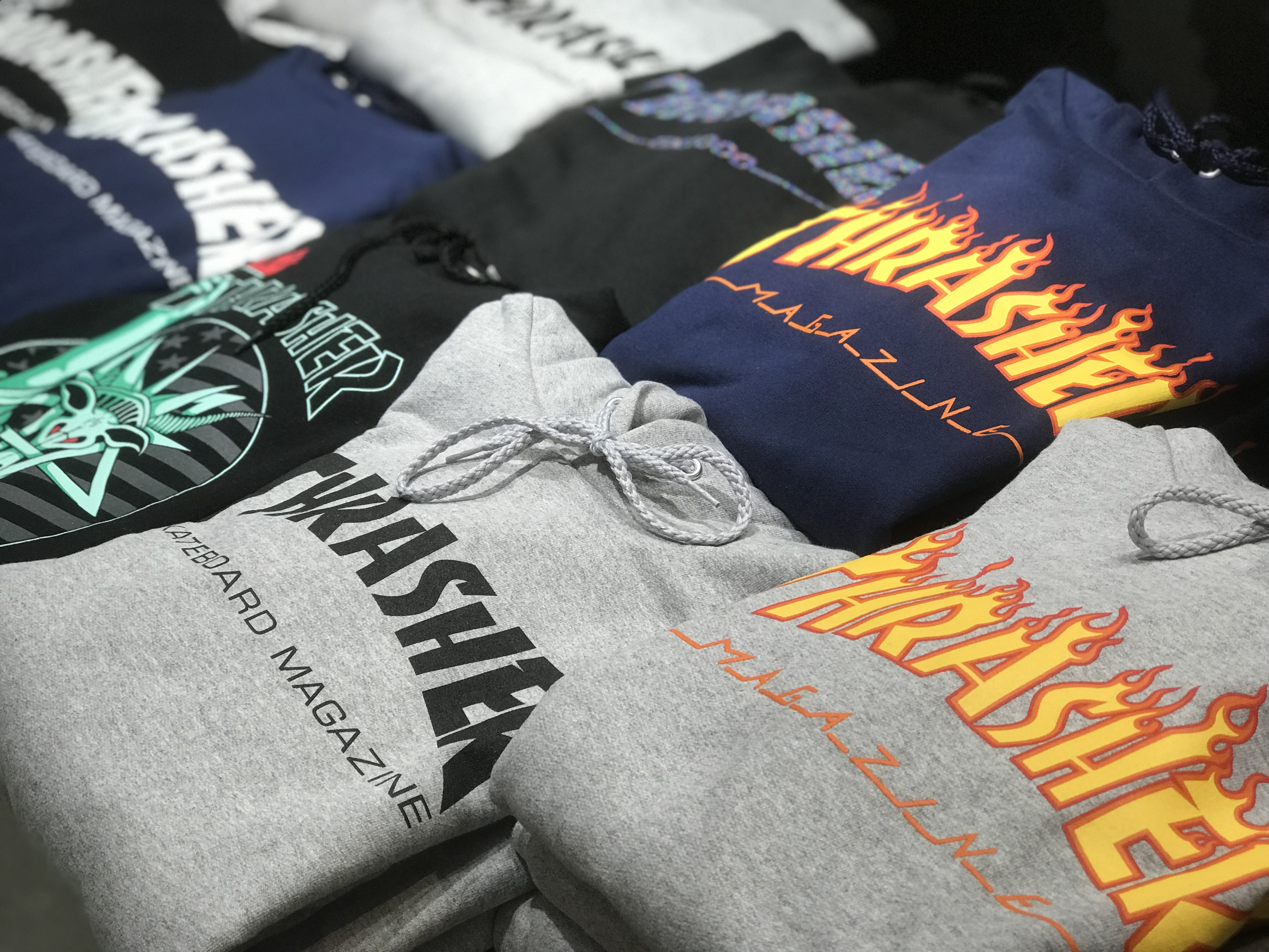 Thrasher ステッカープレゼント スケボー通販ならインスタント お台場ストアblog